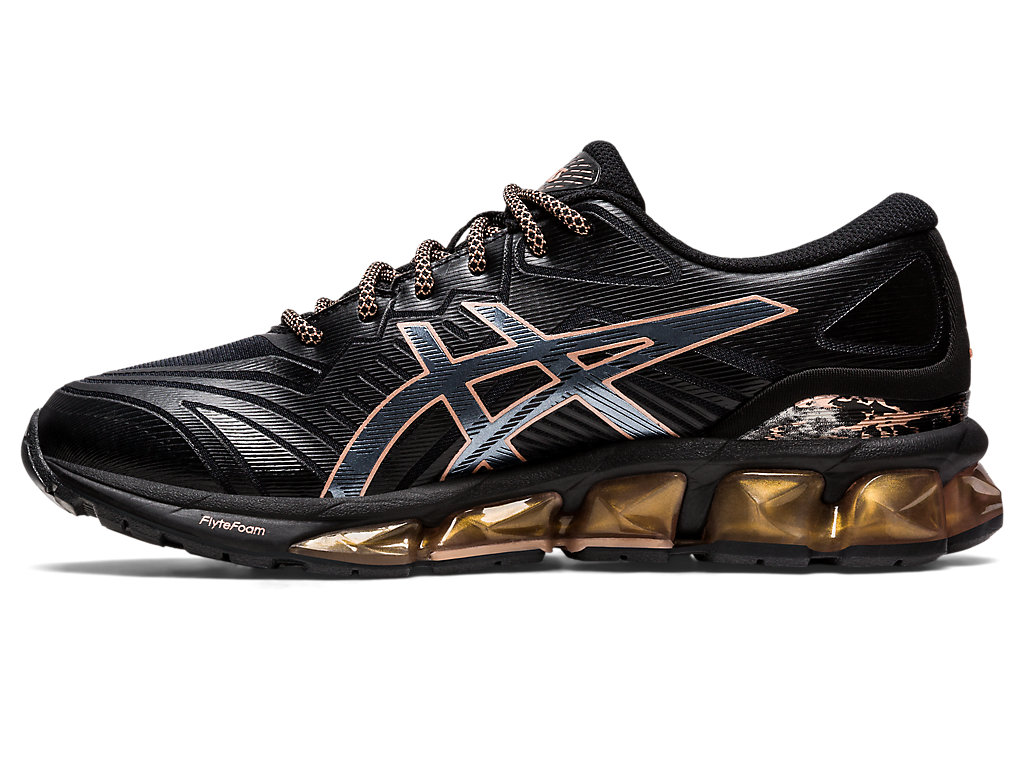 Women's Asics Gel-Quantum 360 Vii Sneakers Black / Rose Gold | 5320-EWMJC