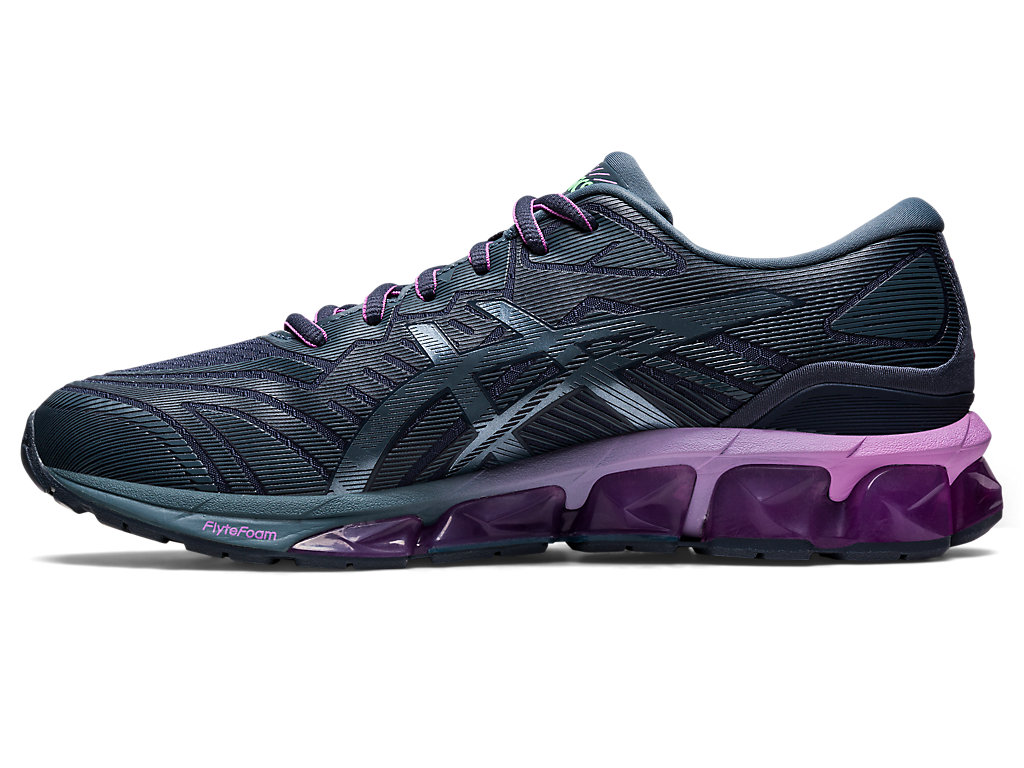 Women's Asics Gel-Quantum 360 Vii Sneakers Black / Purple | 5762-CNJDU