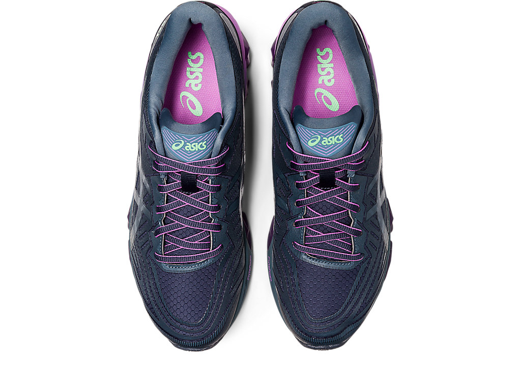 Women's Asics Gel-Quantum 360 Vii Sneakers Black / Purple | 5762-CNJDU