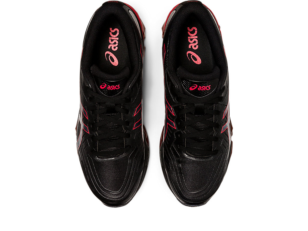 Women's Asics Gel-Quantum 360 Vii Sneakers Black / Red | 6412-VOXHB