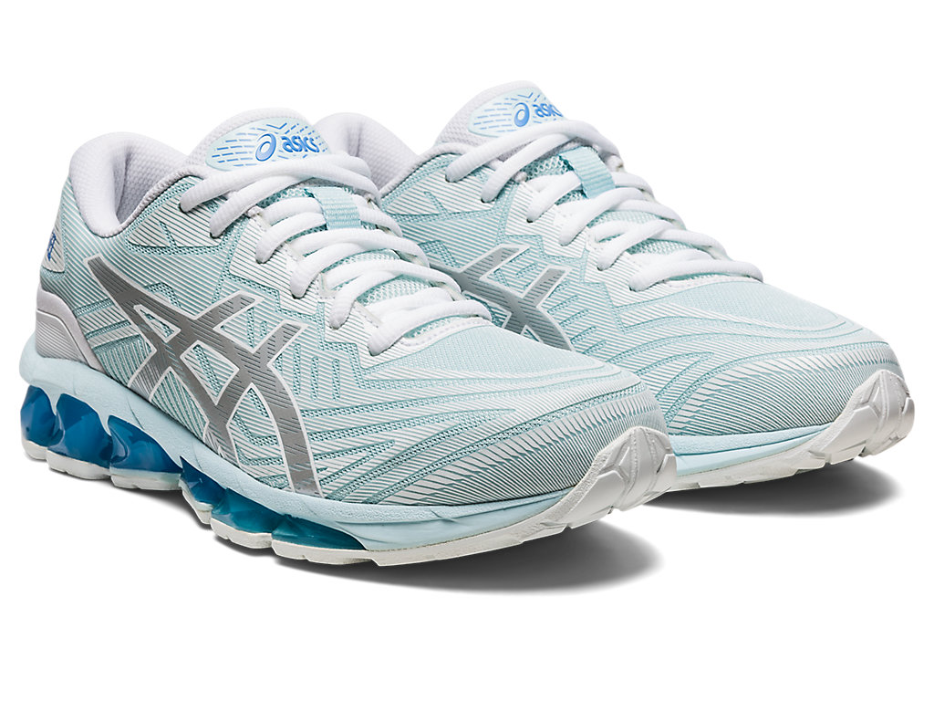 Women's Asics Gel-Quantum 360 Vii Sneakers Light Turquoise / White | 7682-FISDX