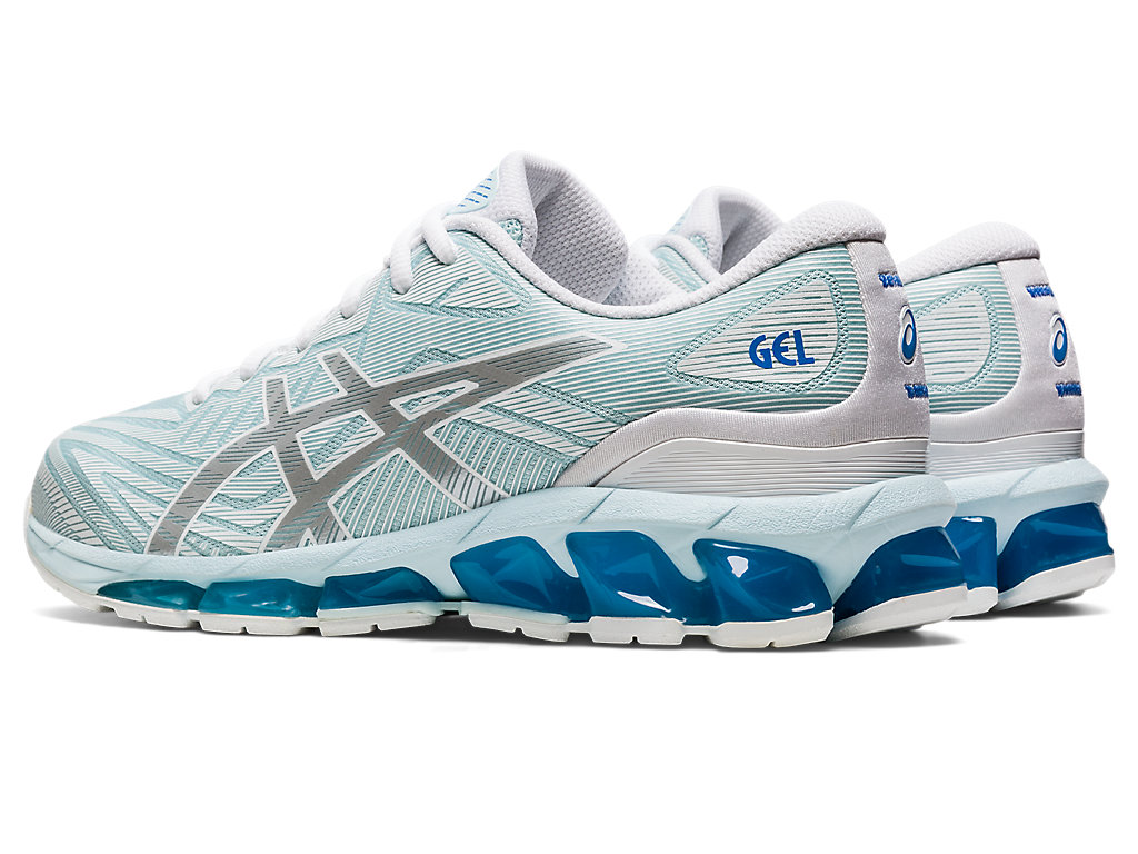 Women's Asics Gel-Quantum 360 Vii Sneakers Light Turquoise / White | 7682-FISDX