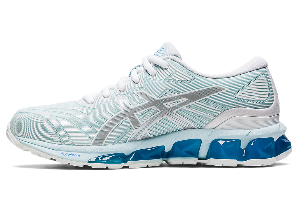 Women's Asics Gel-Quantum 360 Vii Sneakers Light Turquoise / White | 7682-FISDX