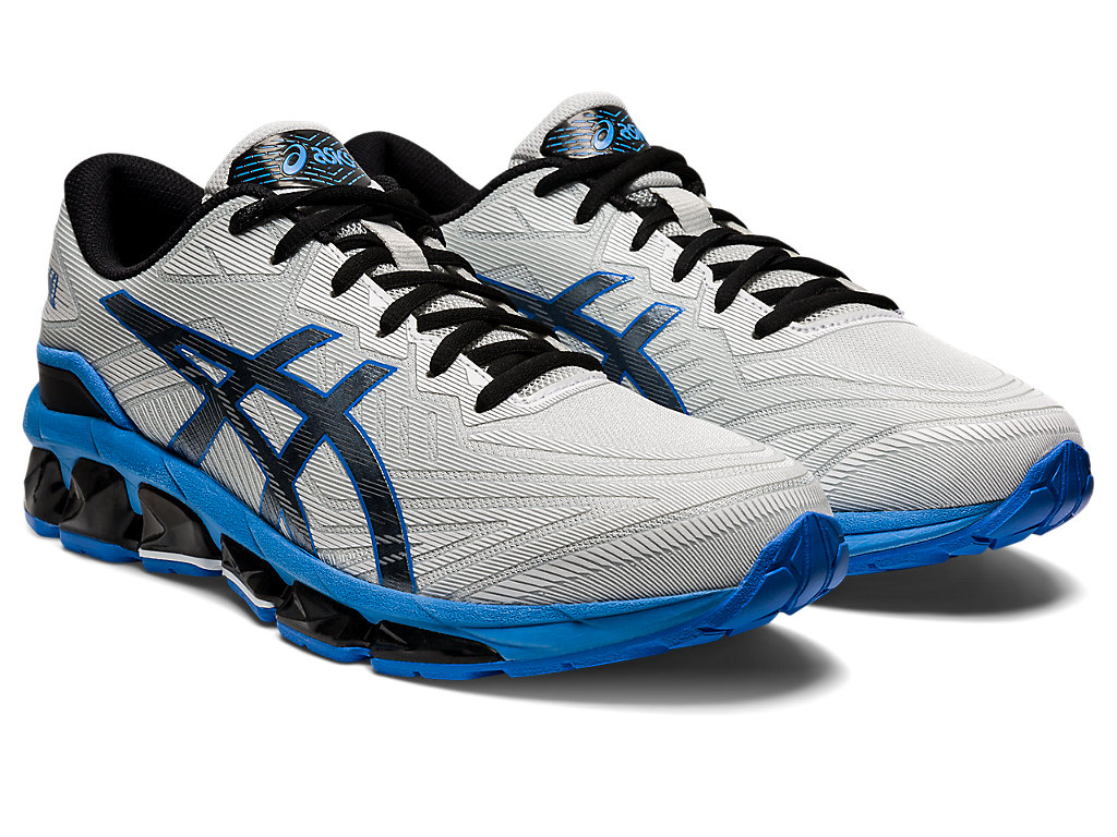 Women's Asics Gel-Quantum 360 Vii Sneakers Grey / Blue | 8372-JENYQ