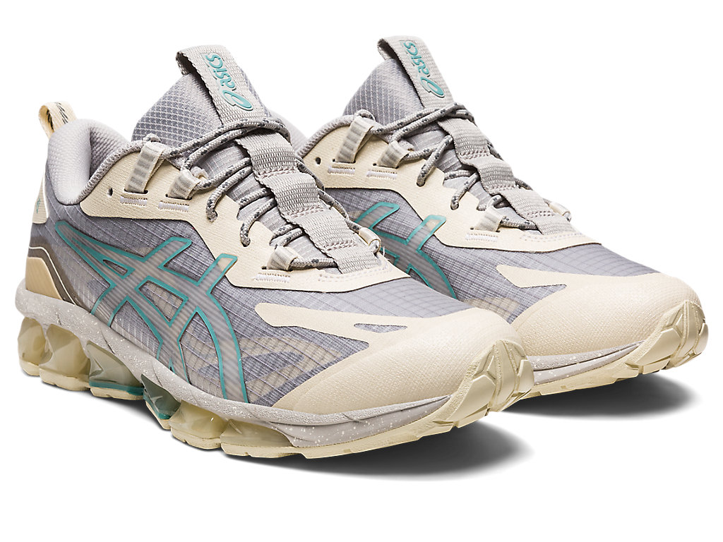 Women's Asics Gel-Quantum 360 Vii Sneakers Grey / Light Yellow | 9856-OZEVK