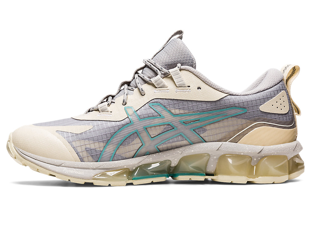 Women's Asics Gel-Quantum 360 Vii Sneakers Grey / Light Yellow | 9856-OZEVK