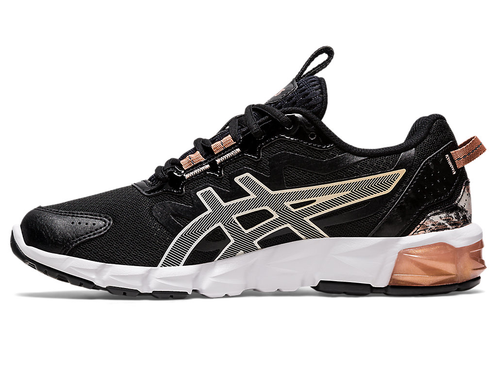 Women's Asics Gel-Quantum 90 Sneakers Black / Rose Gold | 5193-BAIEC