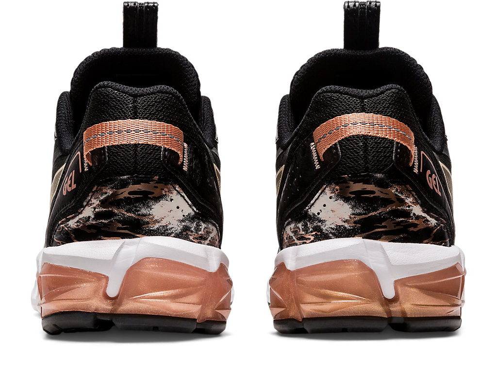 Women's Asics Gel-Quantum 90 Sneakers Black / Rose Gold | 5193-BAIEC