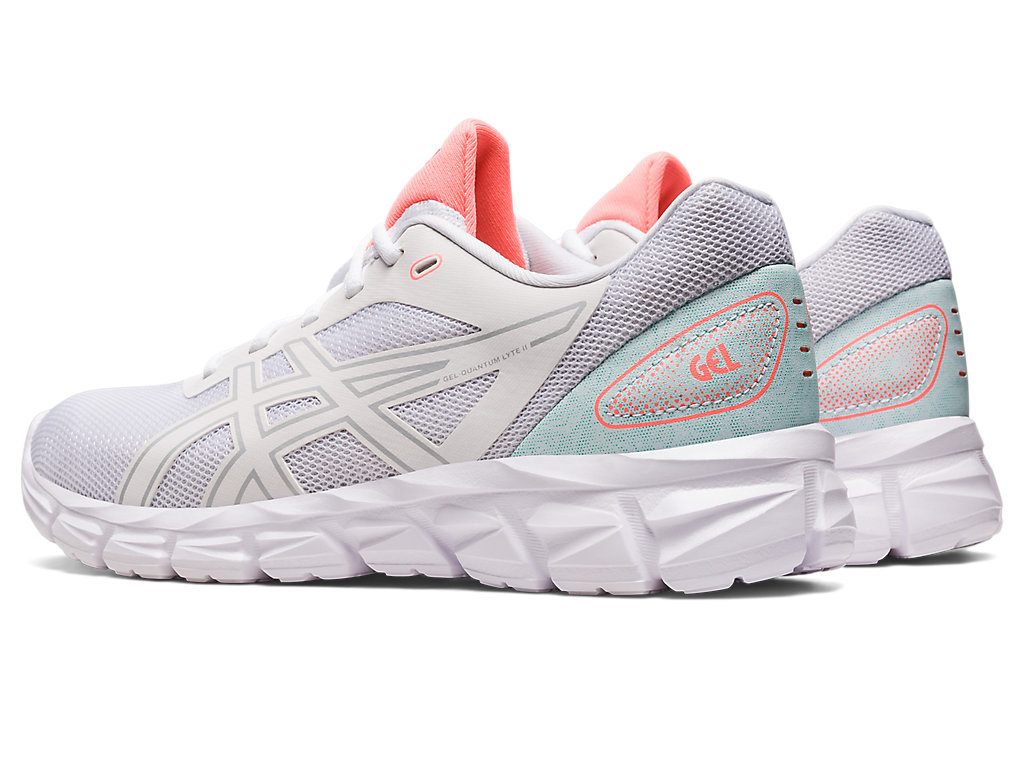 Women's Asics Gel-Quantum Lyte Ii Sneakers White / Grey | 9532-WIZTM