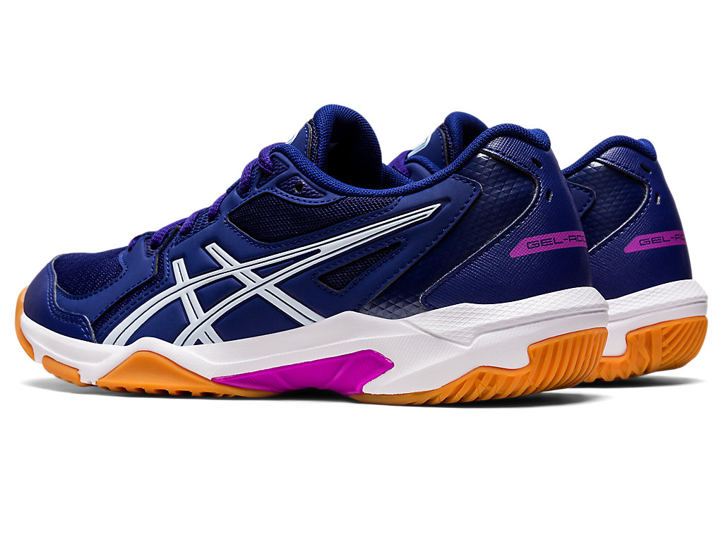 Women's Asics Gel-Rocket 10 Volleyball Shoes Blue / Blue | 0841-JOAMU