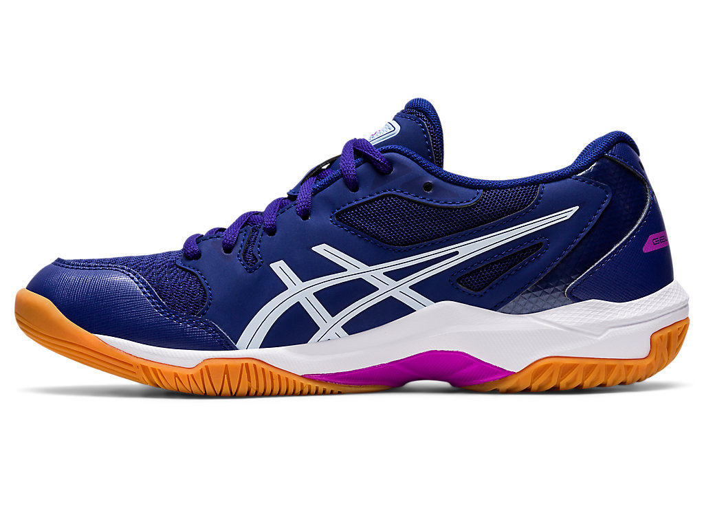 Women's Asics Gel-Rocket 10 Volleyball Shoes Blue / Blue | 0841-JOAMU