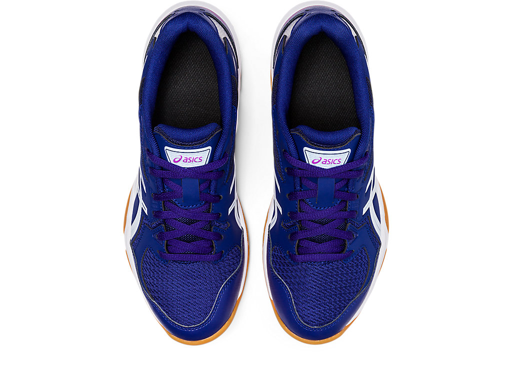 Women's Asics Gel-Rocket 10 Volleyball Shoes Blue / Blue | 0841-JOAMU