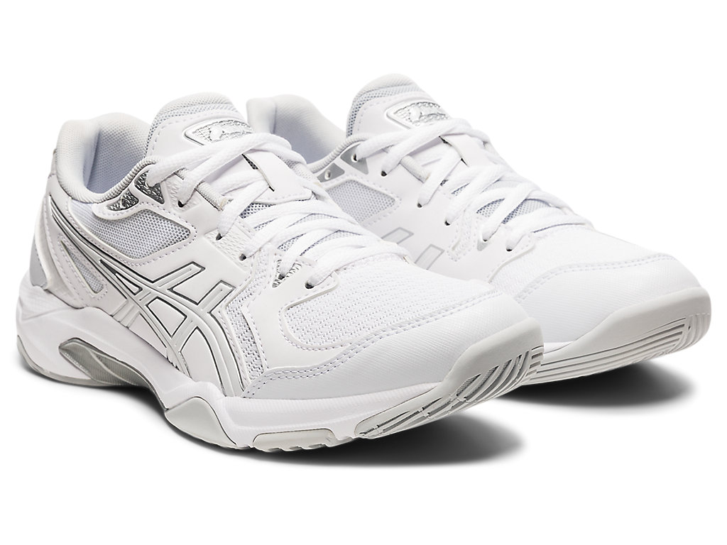 Women's Asics Gel-Rocket 10 Volleyball Shoes White / White | 2175-URVSH