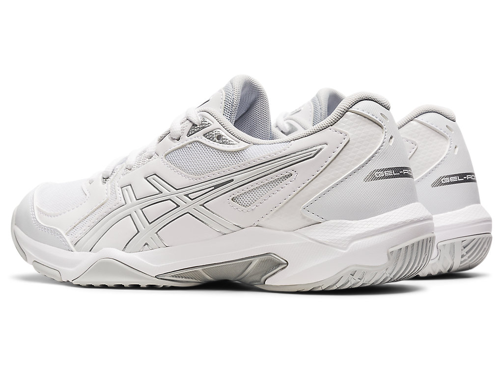 Women's Asics Gel-Rocket 10 Volleyball Shoes White / White | 2175-URVSH