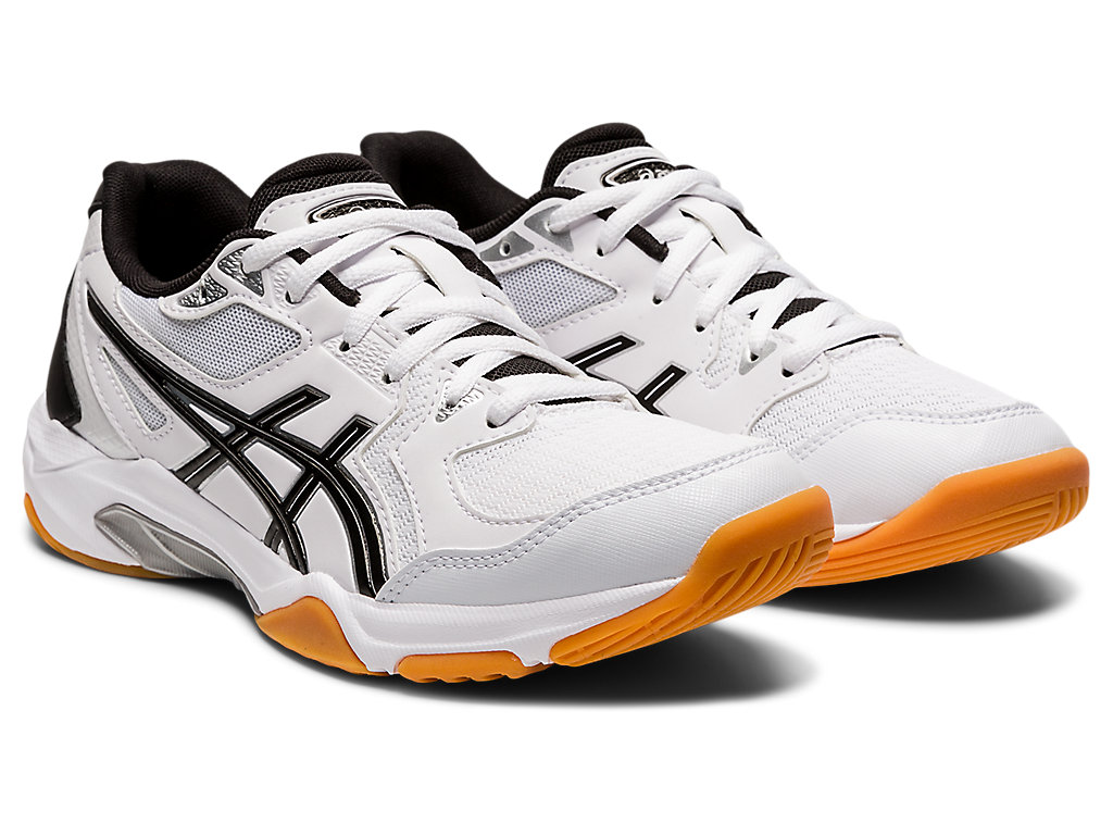 Women's Asics Gel-Rocket 10 Volleyball Shoes White / Black | 2790-NORMZ