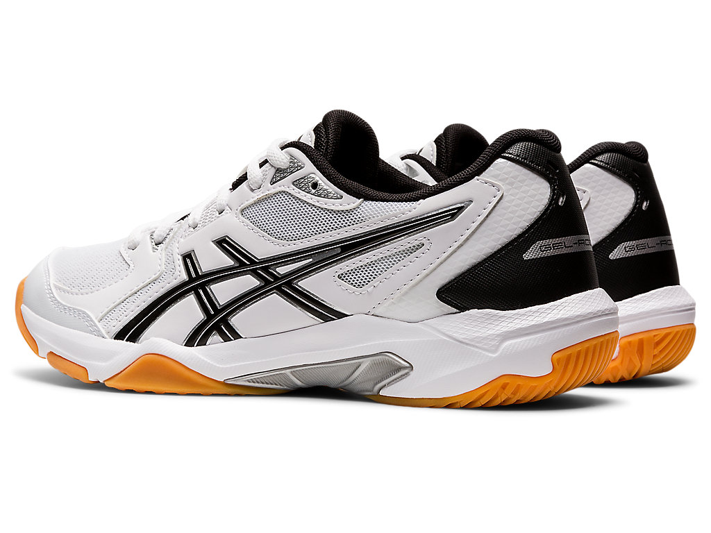 Women's Asics Gel-Rocket 10 Volleyball Shoes White / Black | 2790-NORMZ