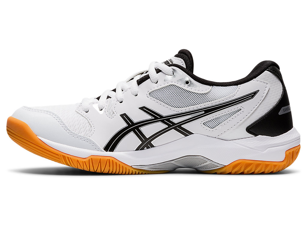 Women's Asics Gel-Rocket 10 Volleyball Shoes White / Black | 2790-NORMZ