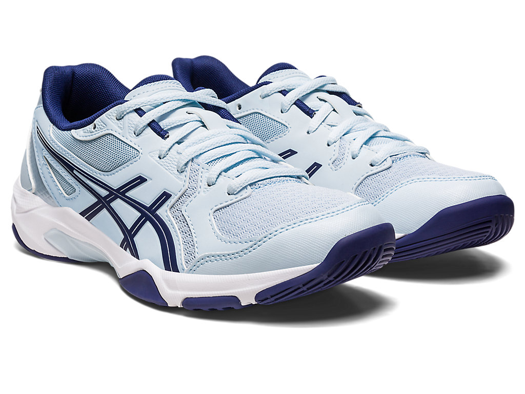 Women's Asics Gel-Rocket 10 Volleyball Shoes Blue / Indigo Blue | 6918-ACHTO