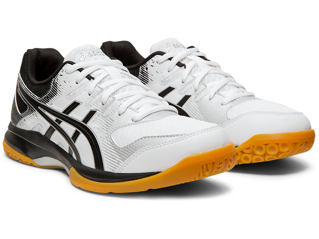 Women's Asics Gel-Rocket 9 Volleyball Shoes White / Black | 5987-DOBXU