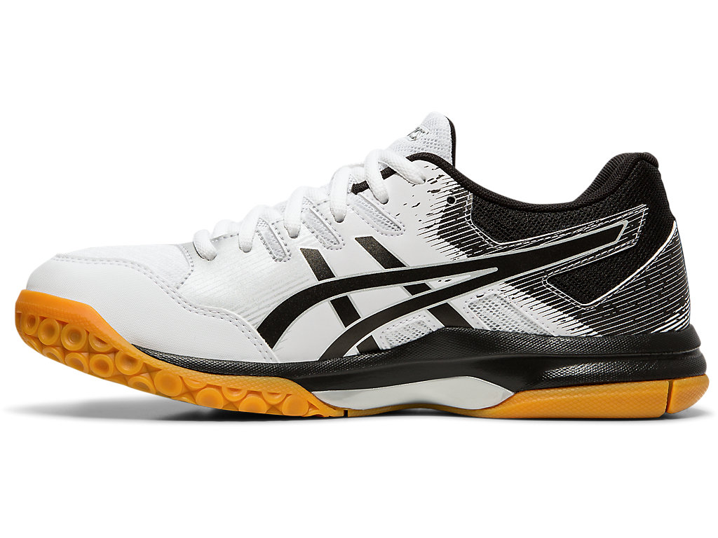 Women's Asics Gel-Rocket 9 Volleyball Shoes White / Black | 5987-DOBXU