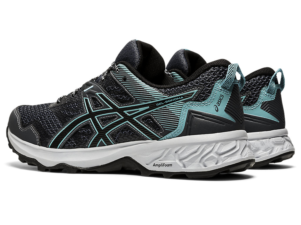 Women's Asics Gel-Sonoma 5 Trail Running Shoes Grey / Black | 2964-VNSYC