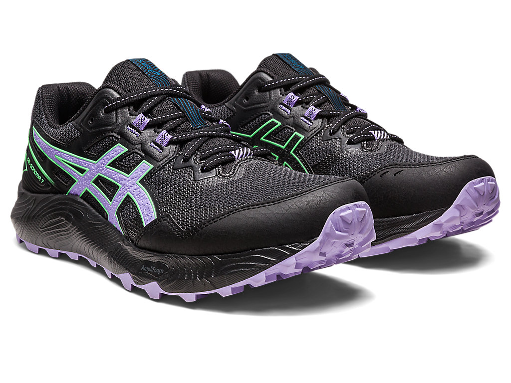 Women's Asics Gel-Sonoma 7 Trail Running Shoes Deep Grey / Purple | 1850-DASVT