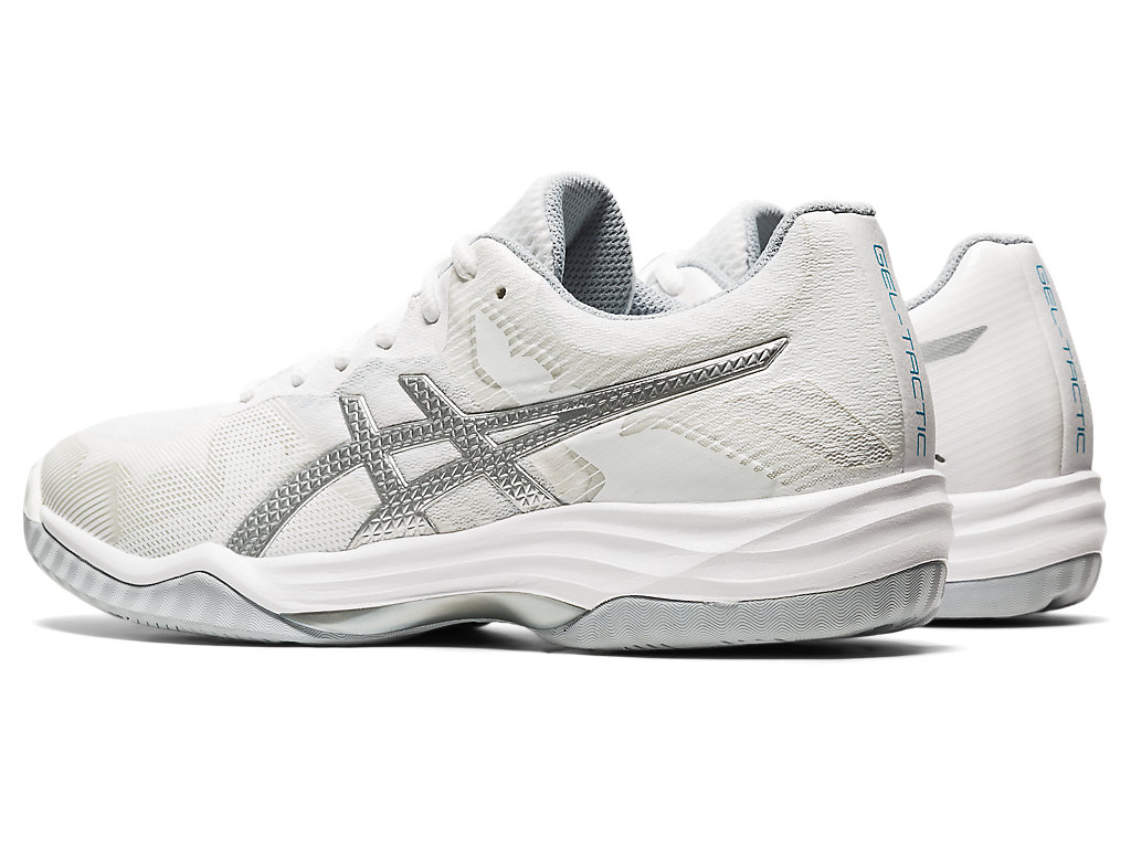 Women's Asics Gel-Tactic 2 Volleyball Shoes White | 0783-KBHJE