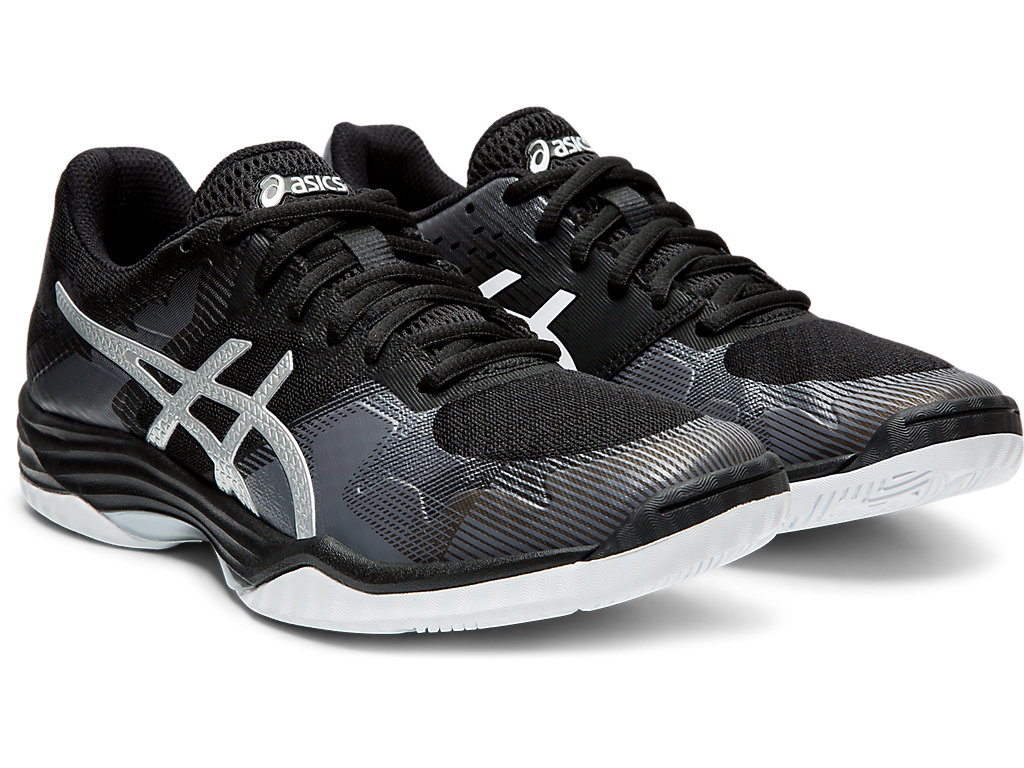 Women's Asics Gel-Tactic 2 Volleyball Shoes Black / Silver | 8916-BOVSK