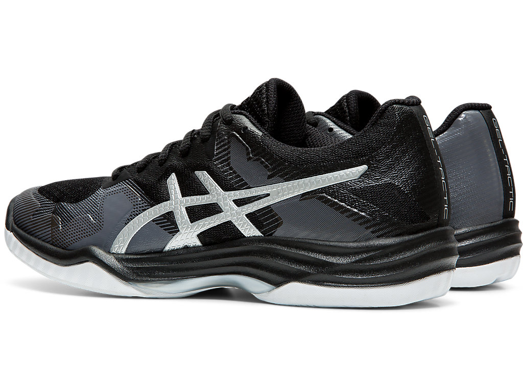 Women's Asics Gel-Tactic 2 Volleyball Shoes Black / Silver | 8916-BOVSK