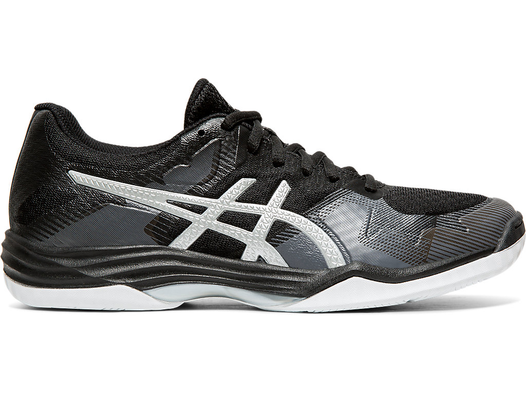 Women\'s Asics Gel-Tactic 2 Volleyball Shoes Black / Silver | 8916-BOVSK