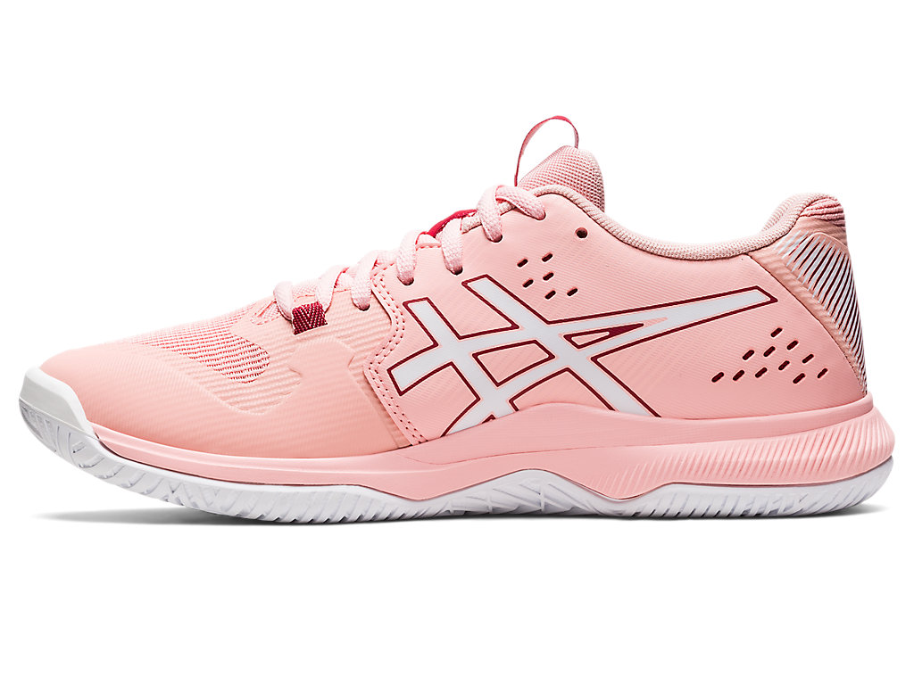 Women's Asics Gel-Tactic Volleyball Shoes Rose / White | 1698-ZIEXB