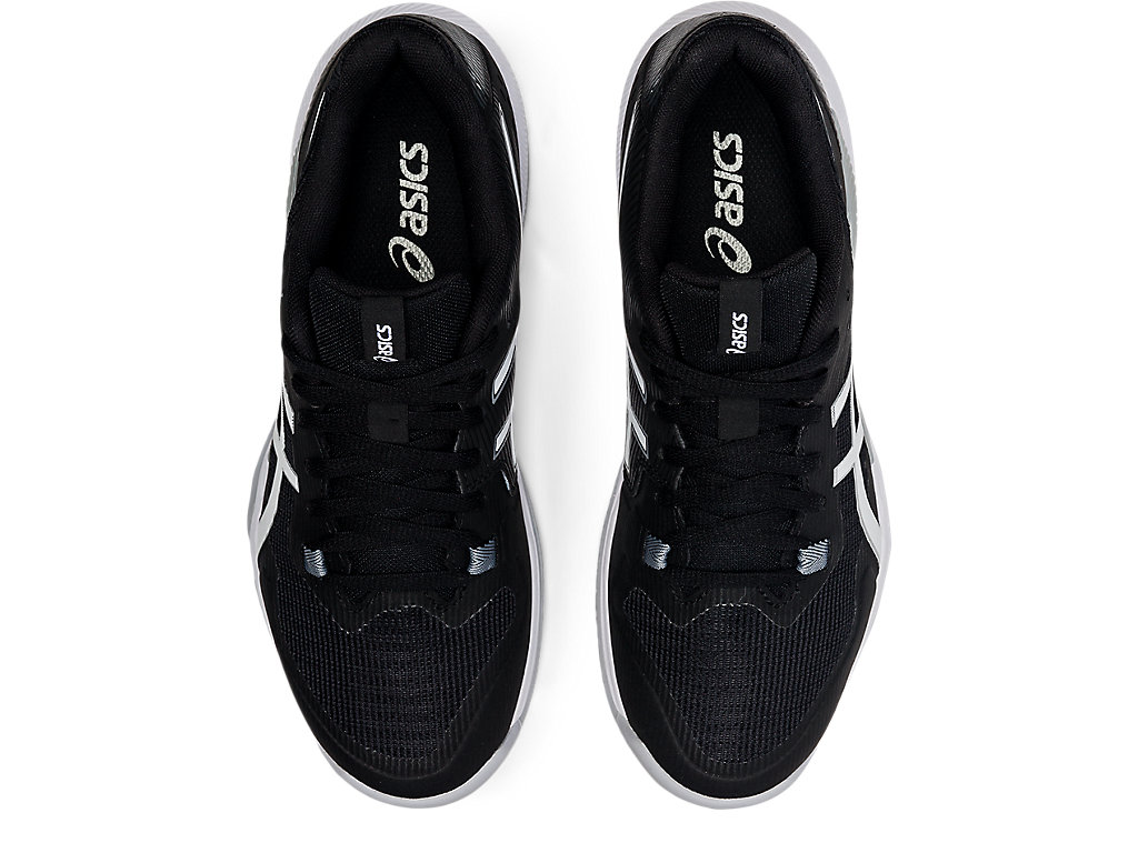 Women's Asics Gel-Tactic Volleyball Shoes Black / White | 4057-QXCDU