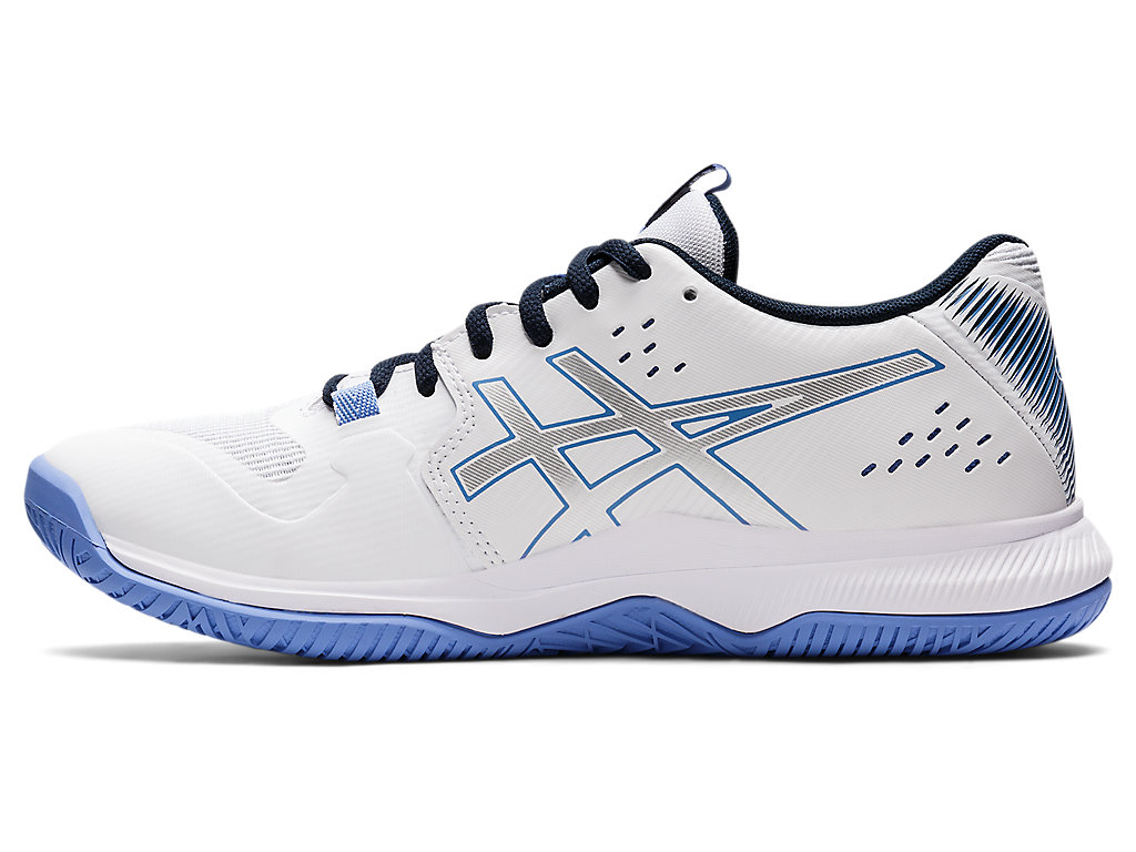 Women's Asics Gel-Tactic Volleyball Shoes White / Blue | 6958-TUDHV