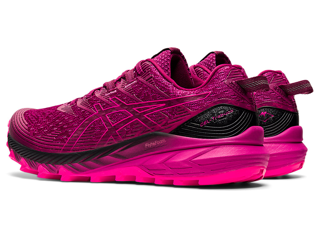 Women's Asics Gel-Trabuco 10 Trail Running Shoes Fuchsia Red | 9640-LZTEI