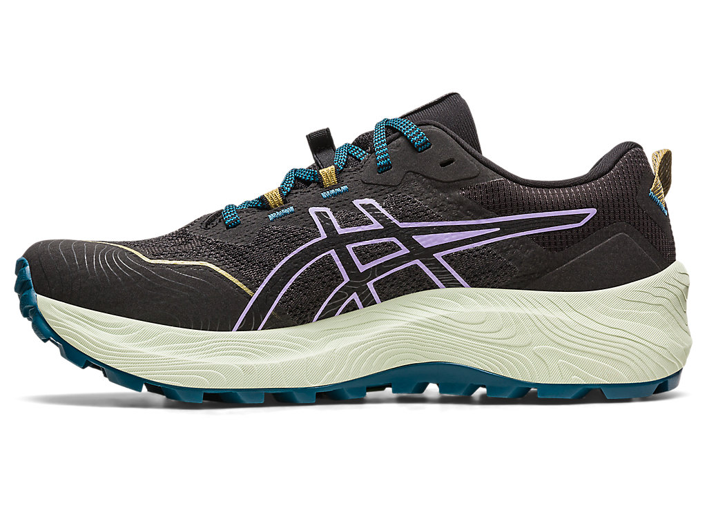 Women's Asics Gel-Trabuco 11 Trail Running Shoes Black / Purple | 1953-CANJT