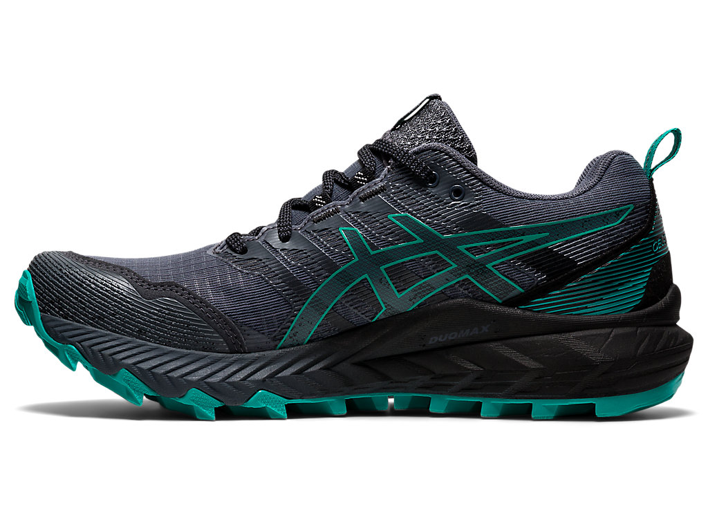 Women's Asics Gel-Trabuco 9 Trail Running Shoes Black | 9378-WOBRP