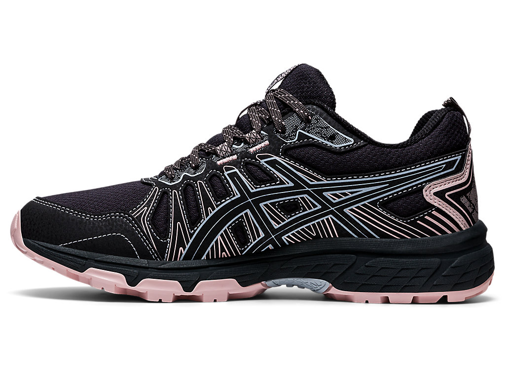 Women's Asics Gel-Venture 7 Trail Running Shoes Deep Grey / Black | 1264-PTVSF