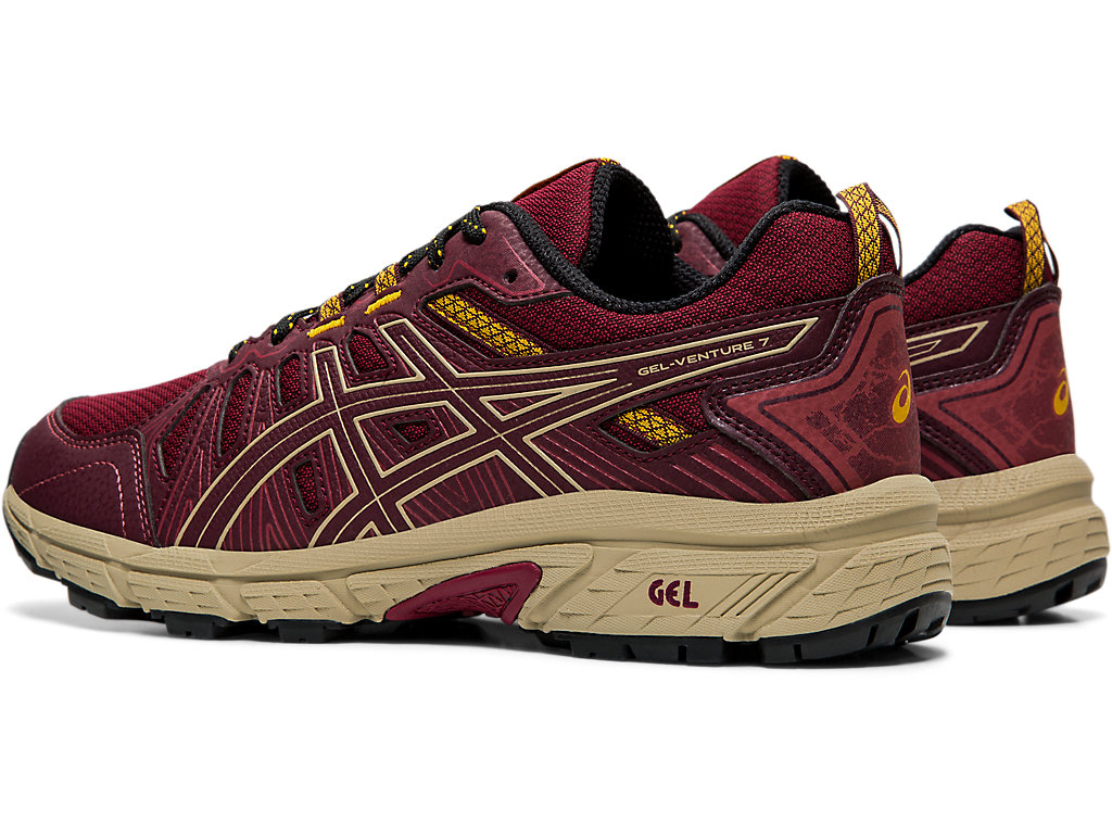 Women's Asics Gel-Venture 7 Trail Running Shoes Red | 1954-XITGC