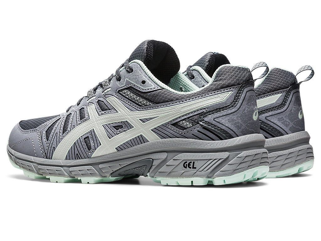 Women's Asics Gel-Venture 7 Trail Running Shoes Grey | 2610-HYMZK