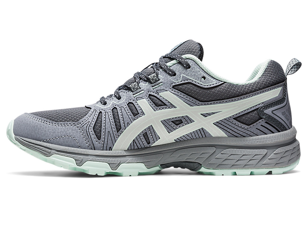 Women's Asics Gel-Venture 7 Trail Running Shoes Grey | 2610-HYMZK