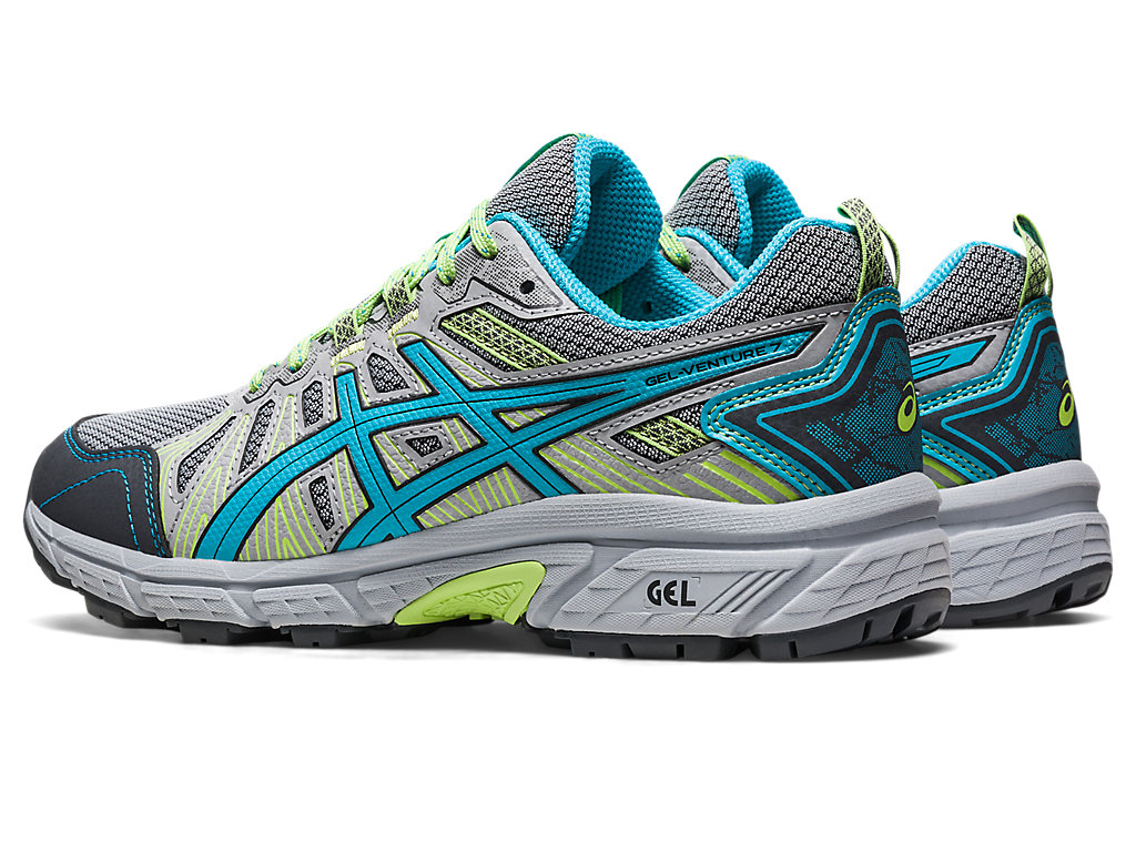 Women's Asics Gel-Venture 7 Trail Running Shoes Grey | 8371-DPYWU