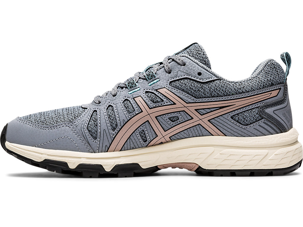 Women's Asics Gel-Venture 7 Trail Running Shoes Grey | 8610-QVBWT