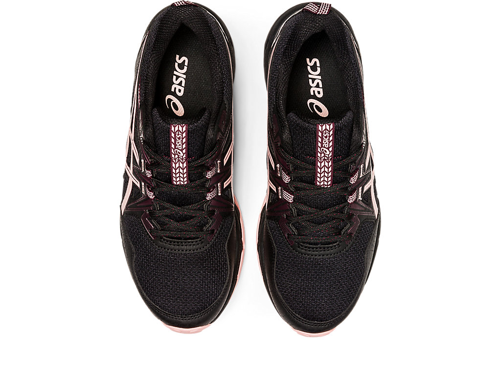 Women's Asics Gel-Venture 8 Trail Running Shoes Black / Rose | 1562-NVLDT