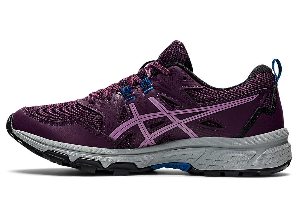 Women's Asics Gel-Venture 8 Trail Running Shoes Deep Purple / Black | 2096-IHDCZ