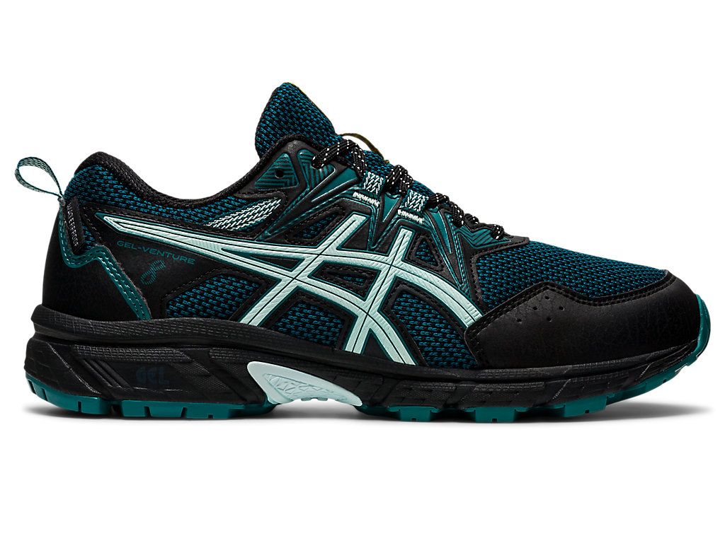 Women\'s Asics Gel-Venture 8 Trail Running Shoes Black | 5317-HMGWZ