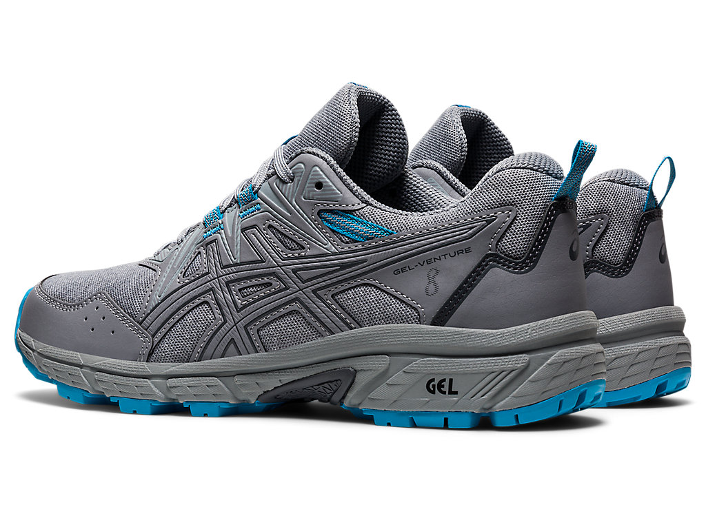 Women's Asics Gel-Venture 8 Trail Running Shoes Grey | 7413-QBWXI