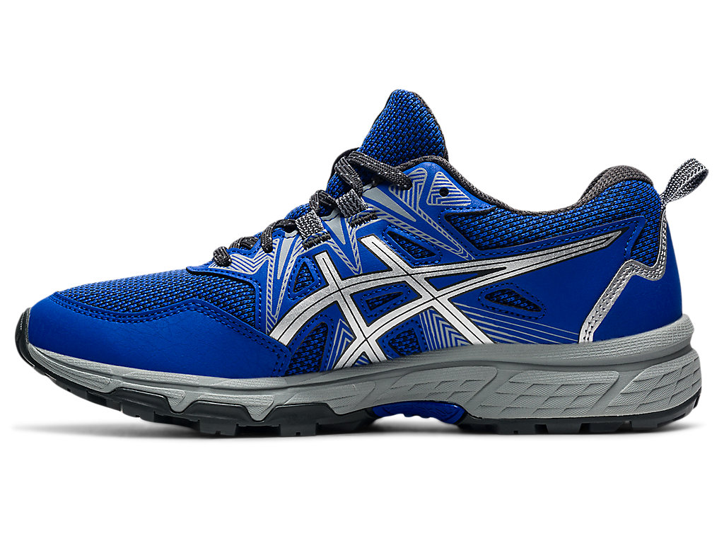 Women's Asics Gel-Venture 8 Trail Running Shoes Blue / Silver | 8605-FCHET