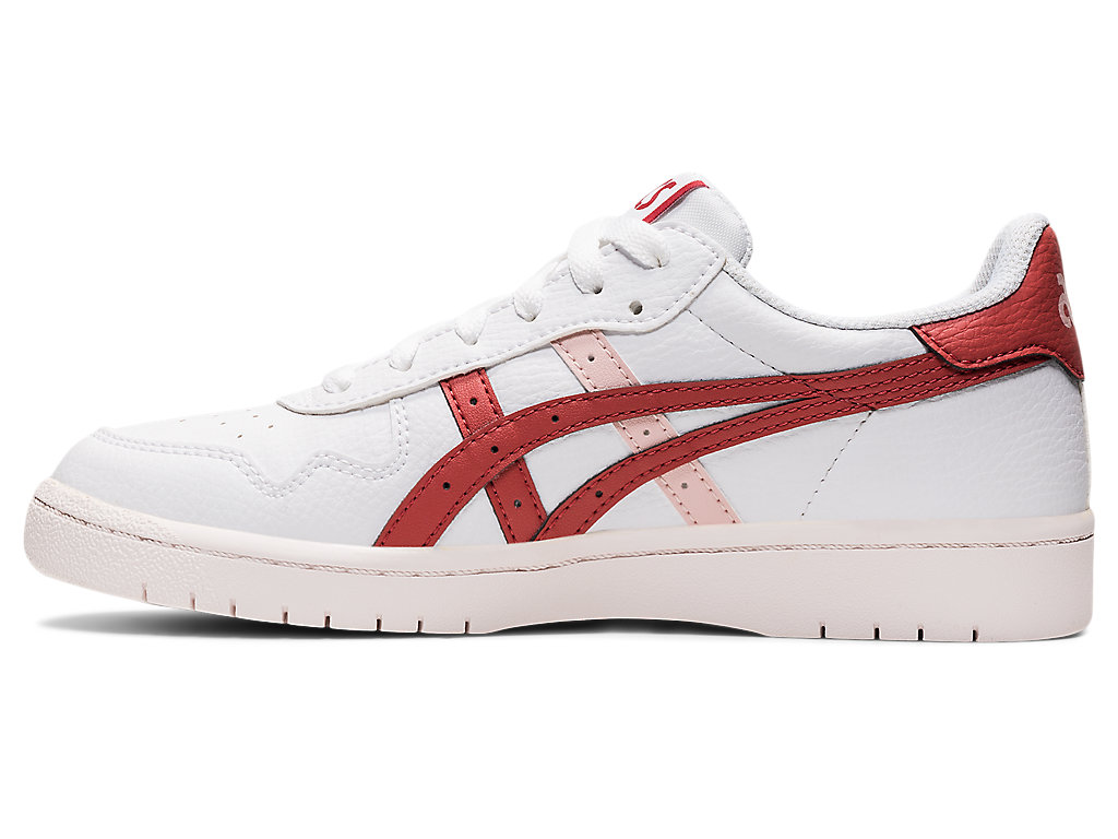 Women's Asics Japan S Sneakers White / Red Dark Red | 9852-VMOHJ