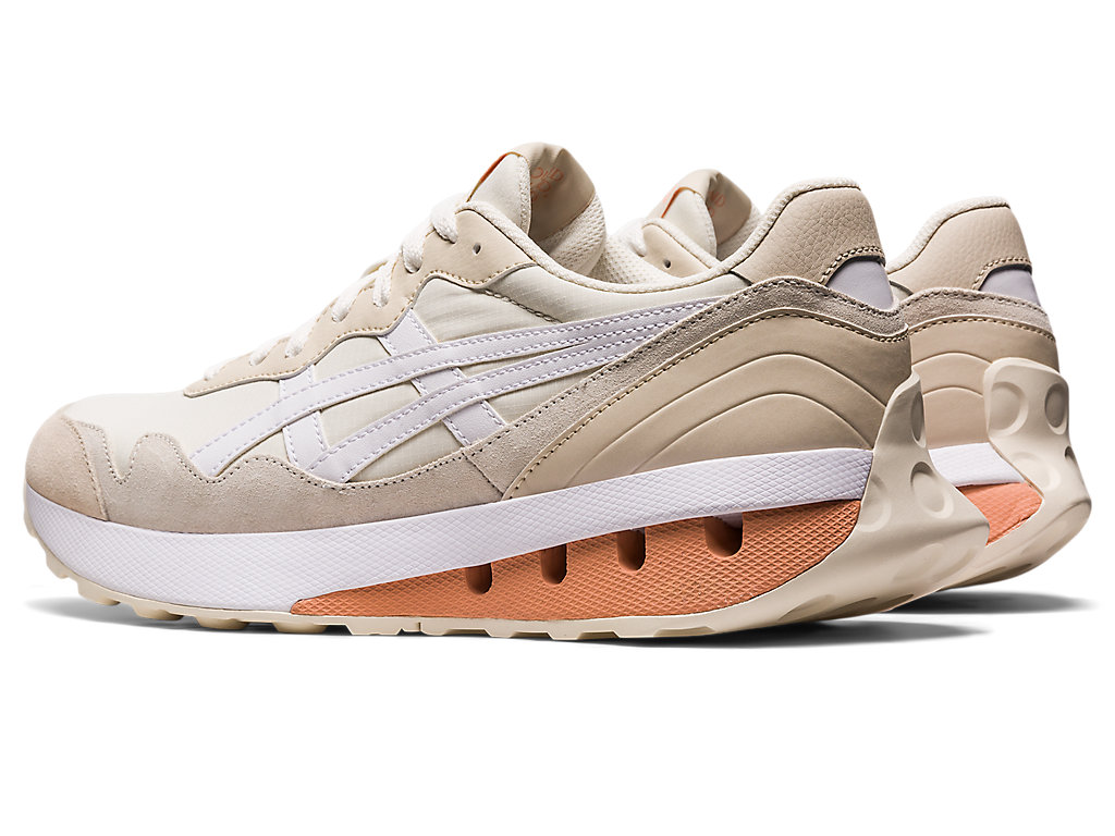 Women's Asics Jogger X81 Sneakers Cream / White | 2346-PZGIS