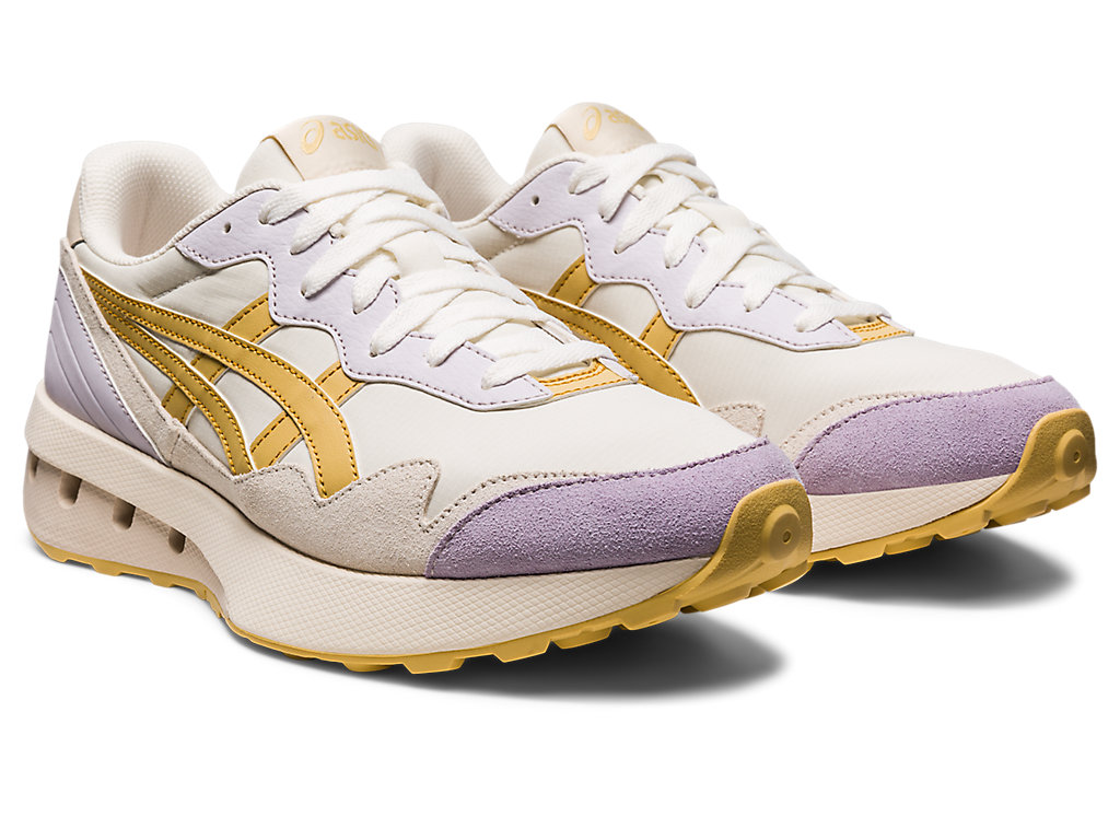 Women's Asics Jogger X81 Sneakers Cream / Brown | 8760-GEWMH